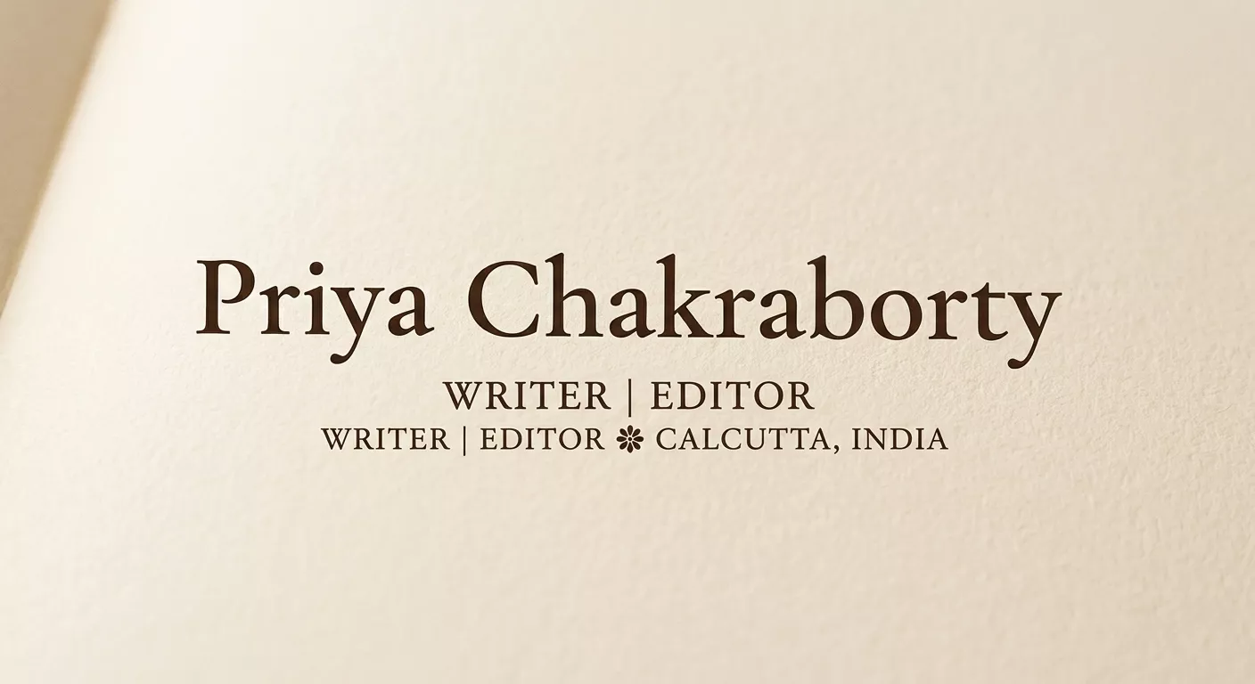 Priya Chakraborty